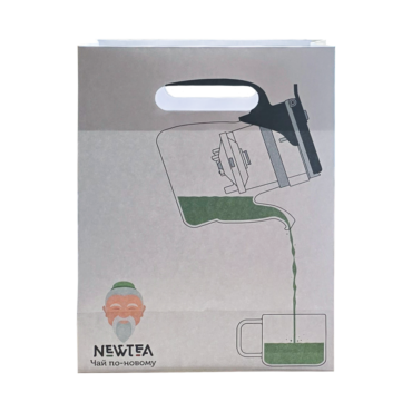 Подарунковий пакет NewTea 33х25х12см