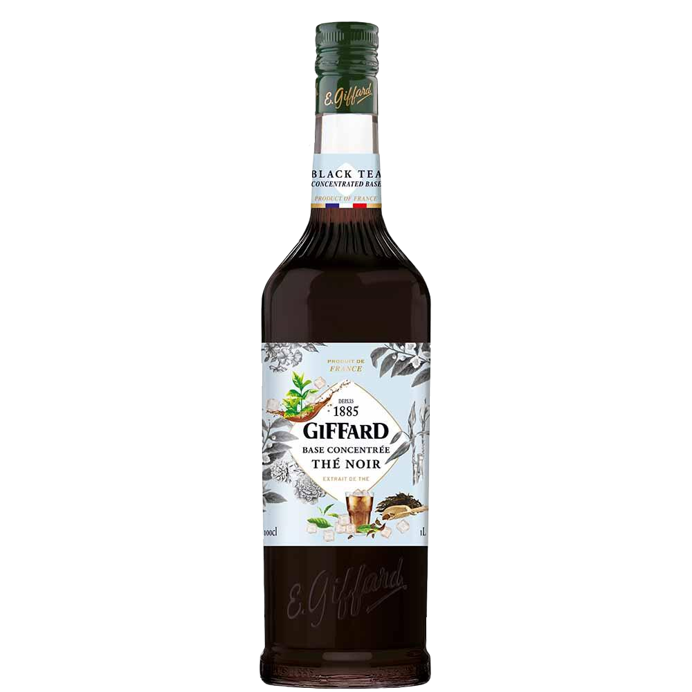 Сироп Giffard Чорний чай концентрат, 1 л
