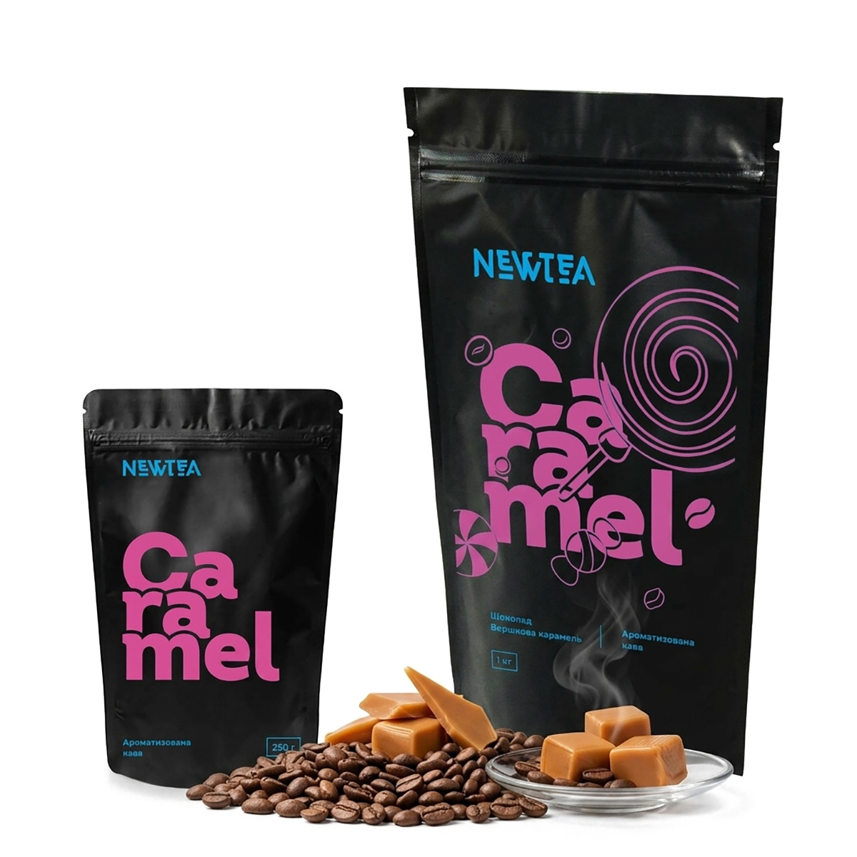 Кава ароматизована NewTea Caramel - Зображення 4