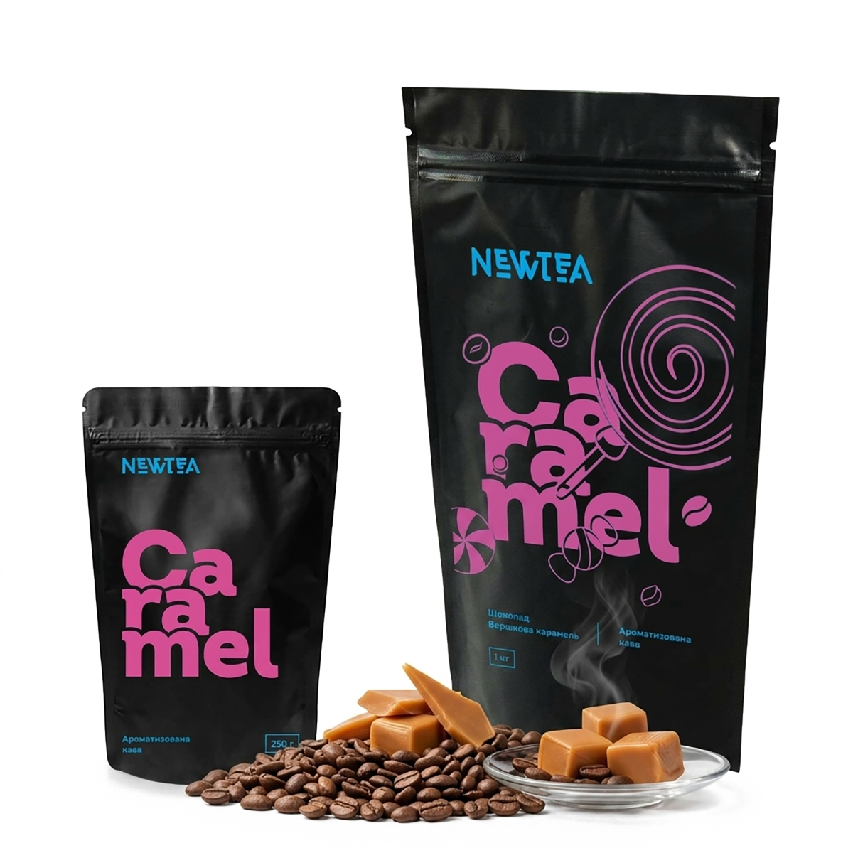 Кава ароматизована NewTea Caramel