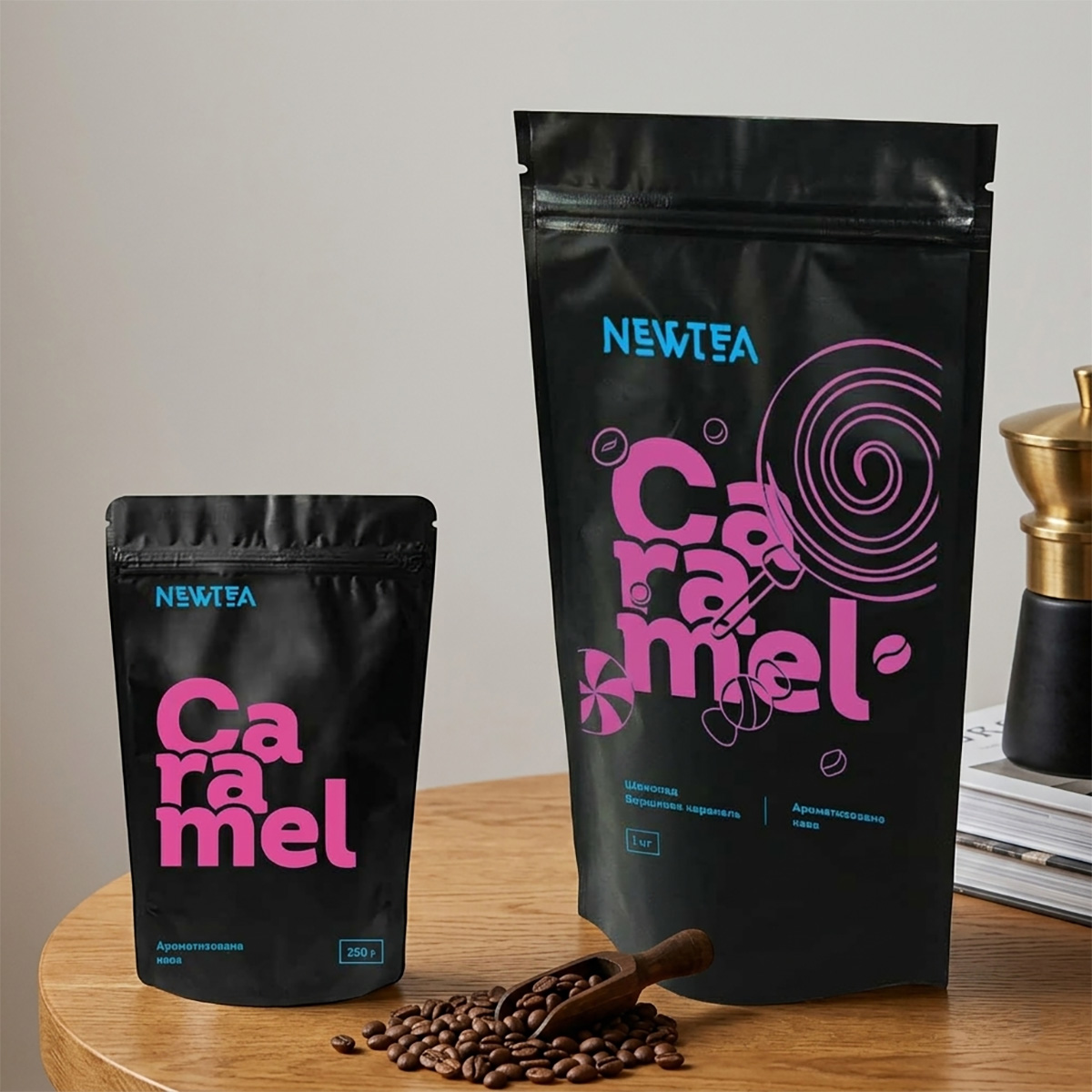 Кава ароматизована NewTea Caramel - Зображення 3