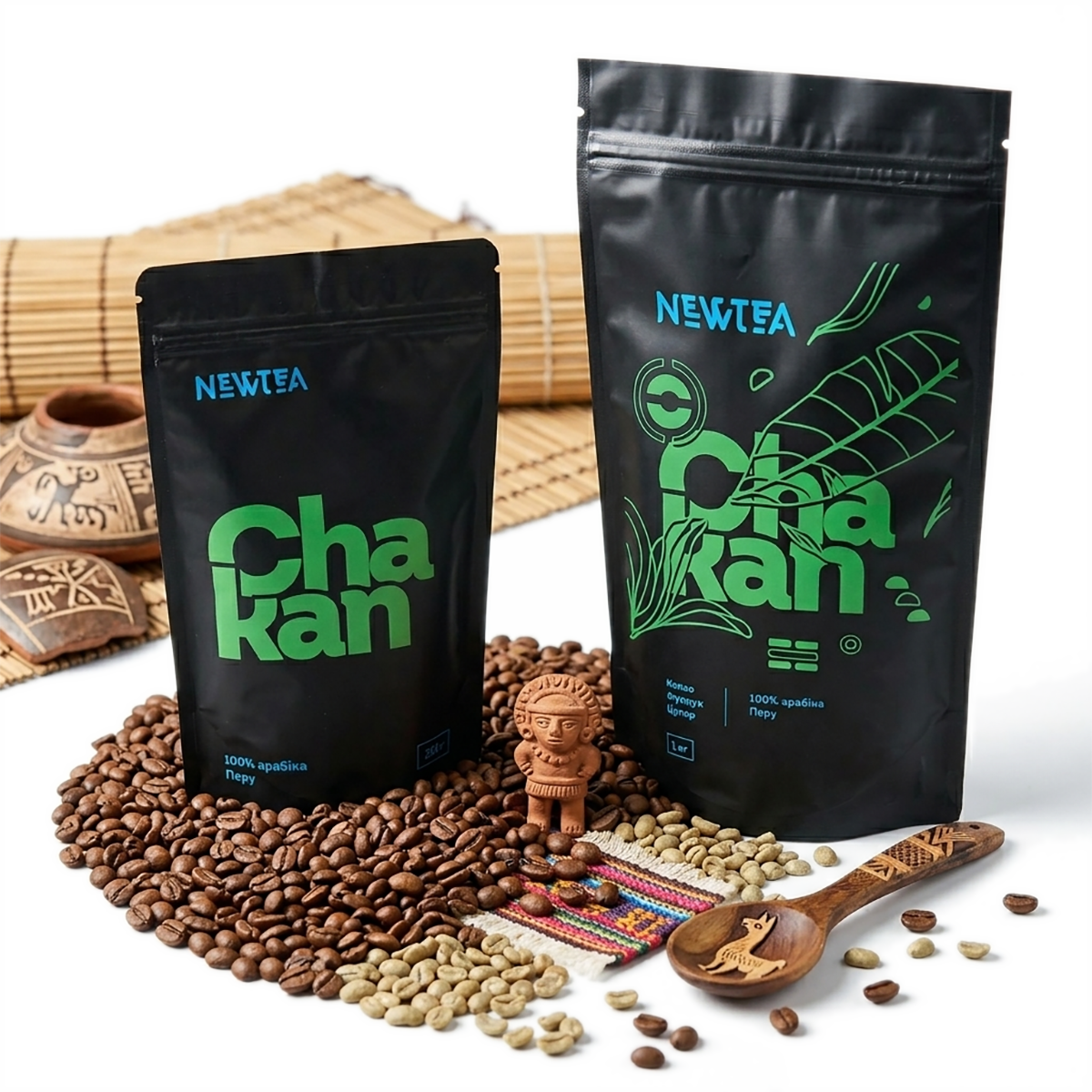 Кава в зернах NewTea Chakan