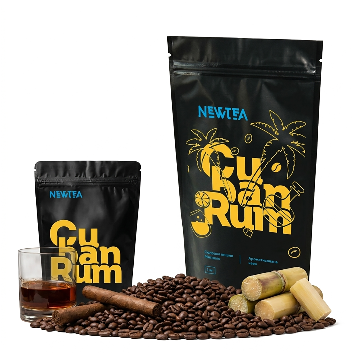 Кава ароматизована NewTea Cuban Rum