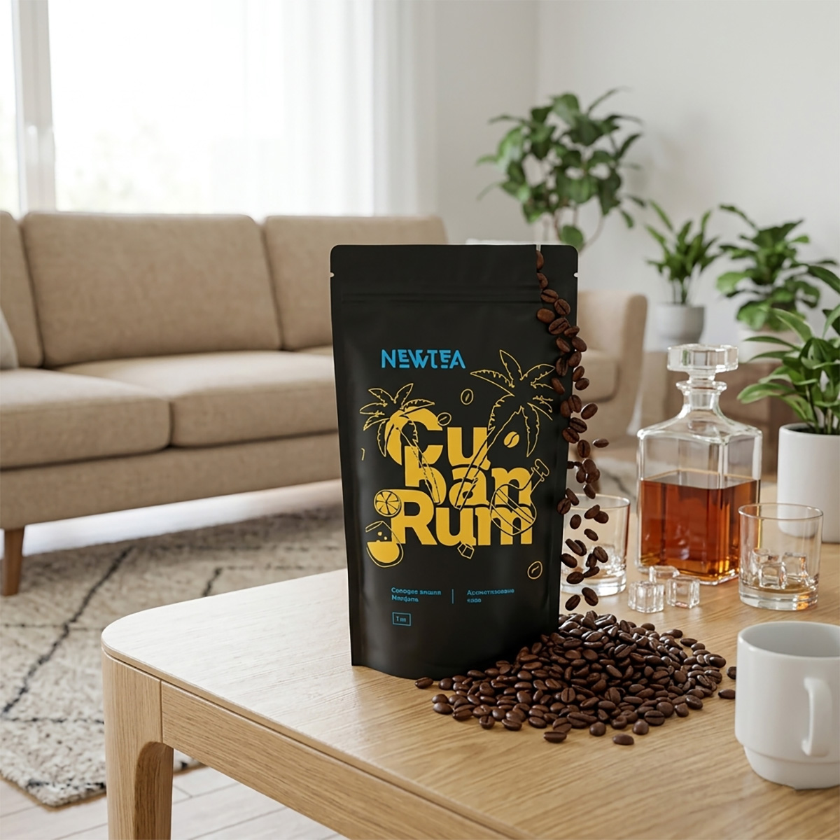 Кава ароматизована NewTea Cuban Rum - Зображення 3