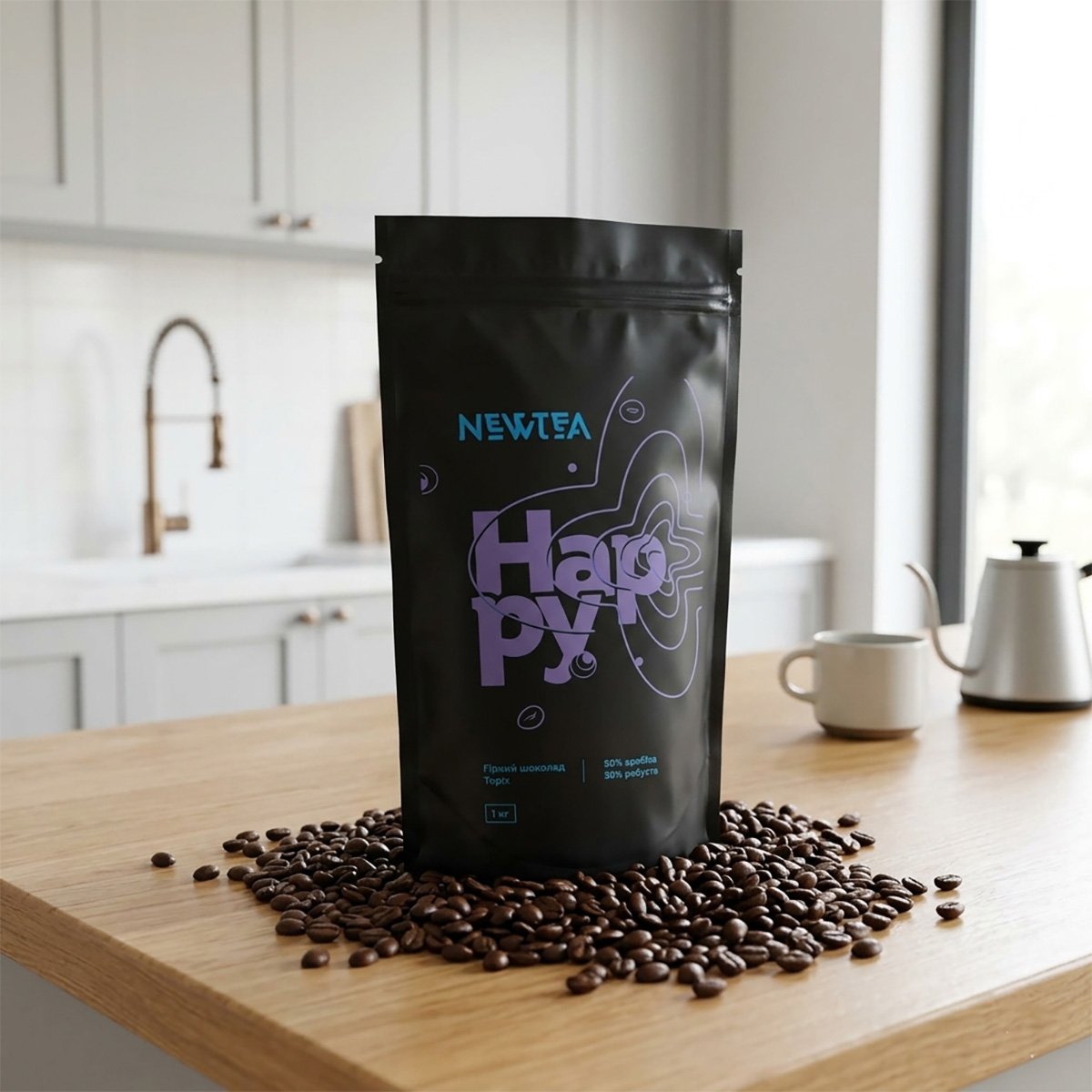 Кава в зернах NewTea Happy mean - Зображення 3