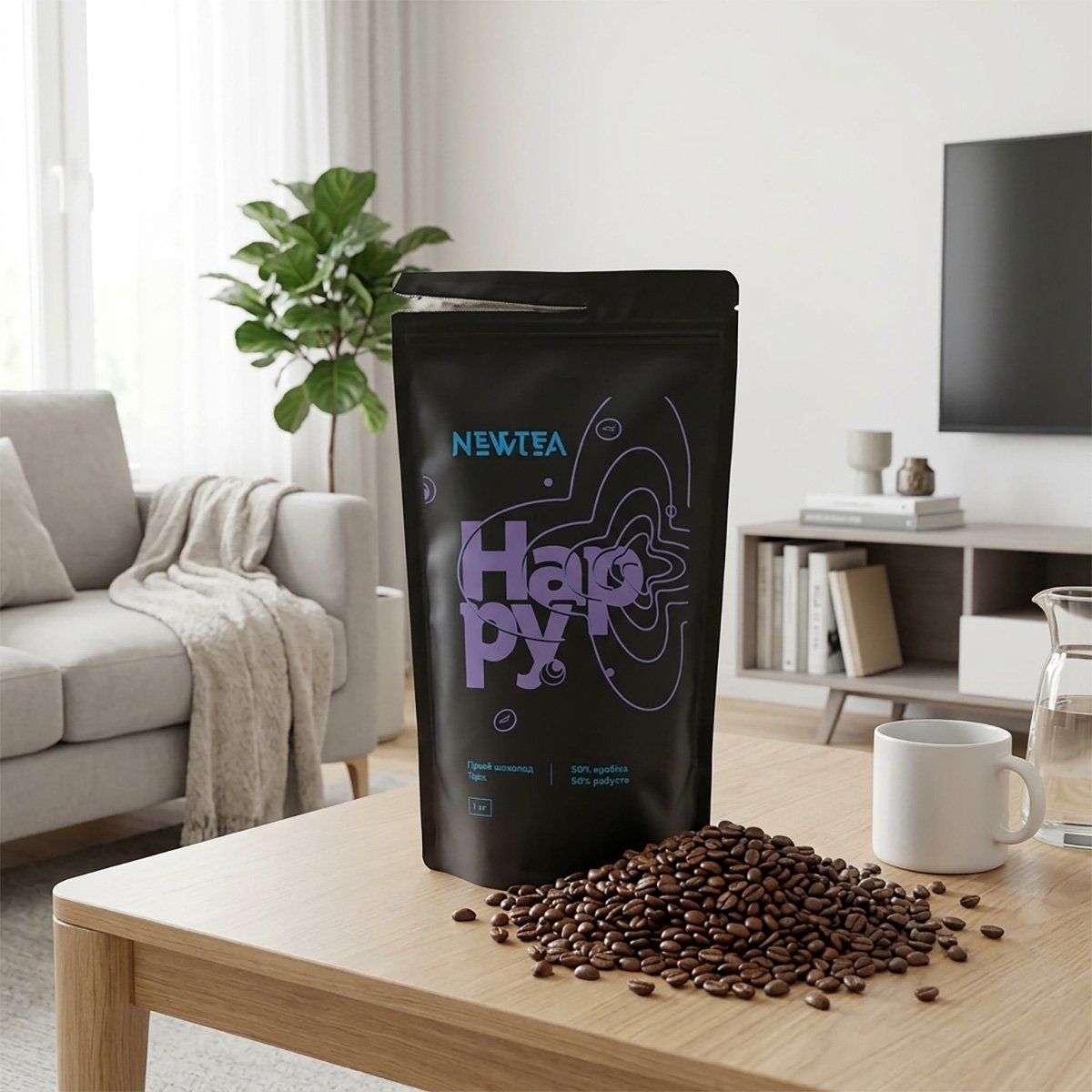Кава в зернах NewTea Happy mean - Зображення 2