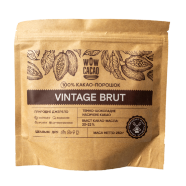 Какао-порошок WOW CACAO Vintage Brut