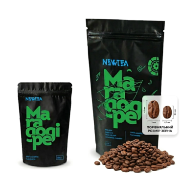 Кава в зернах NewTea Maragogipe 100% Арабіка Гватемала